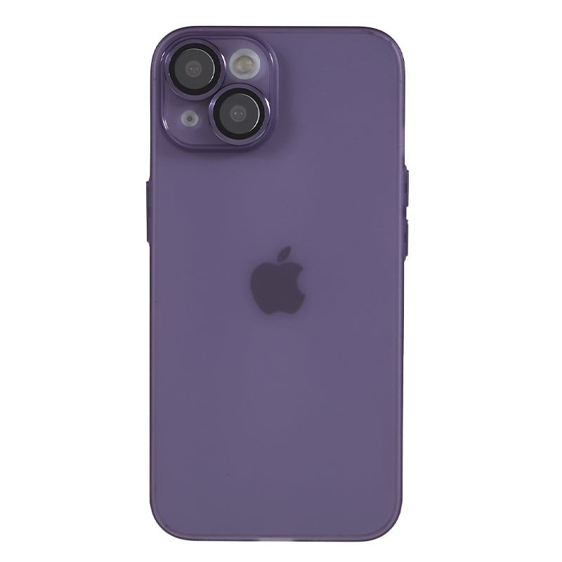 Protective Case for iPhone 13 Anti-Drop Matte TPU Phone Cover with Metal Camera Lens Frame Protective Case for iPhone 13 Anti-Drop Matte TPU Phone Cover with Metal Camera Lens Frame
